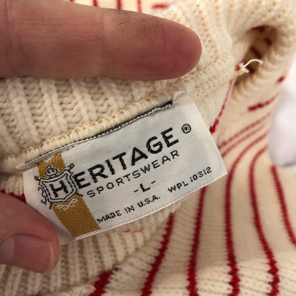 Vintage Heritage Sportswear Sweater Nautical. Size Large - Picture 6 of 10